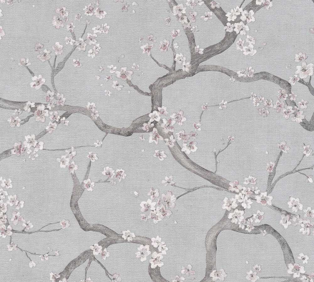 Carta da parati Fiori Ramo Giapponese 4