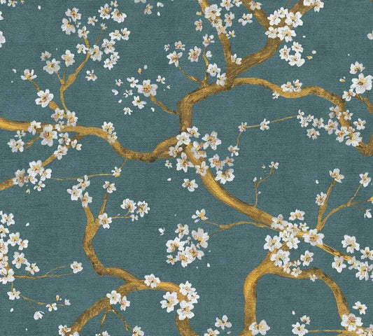 Carta da parati Fiori Ramo Giapponese 3
