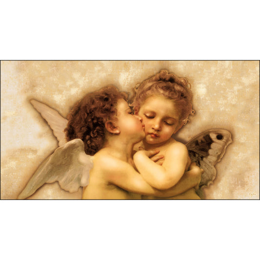 Quadro d’autore Bouguereau Amore e Psiche su tela