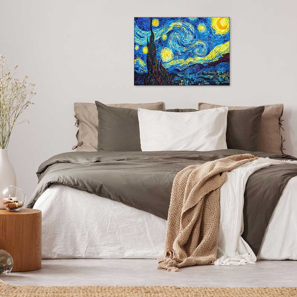 Quadro d’autore Van Gogh Notte Stellata su tela