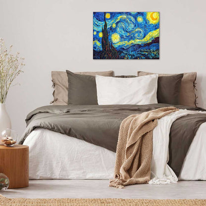 Quadro d’autore Van Gogh Notte Stellata su tela