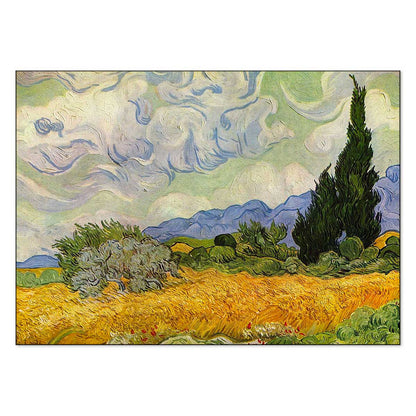 Quadro d’autore Van Gogh Cipressi su tela