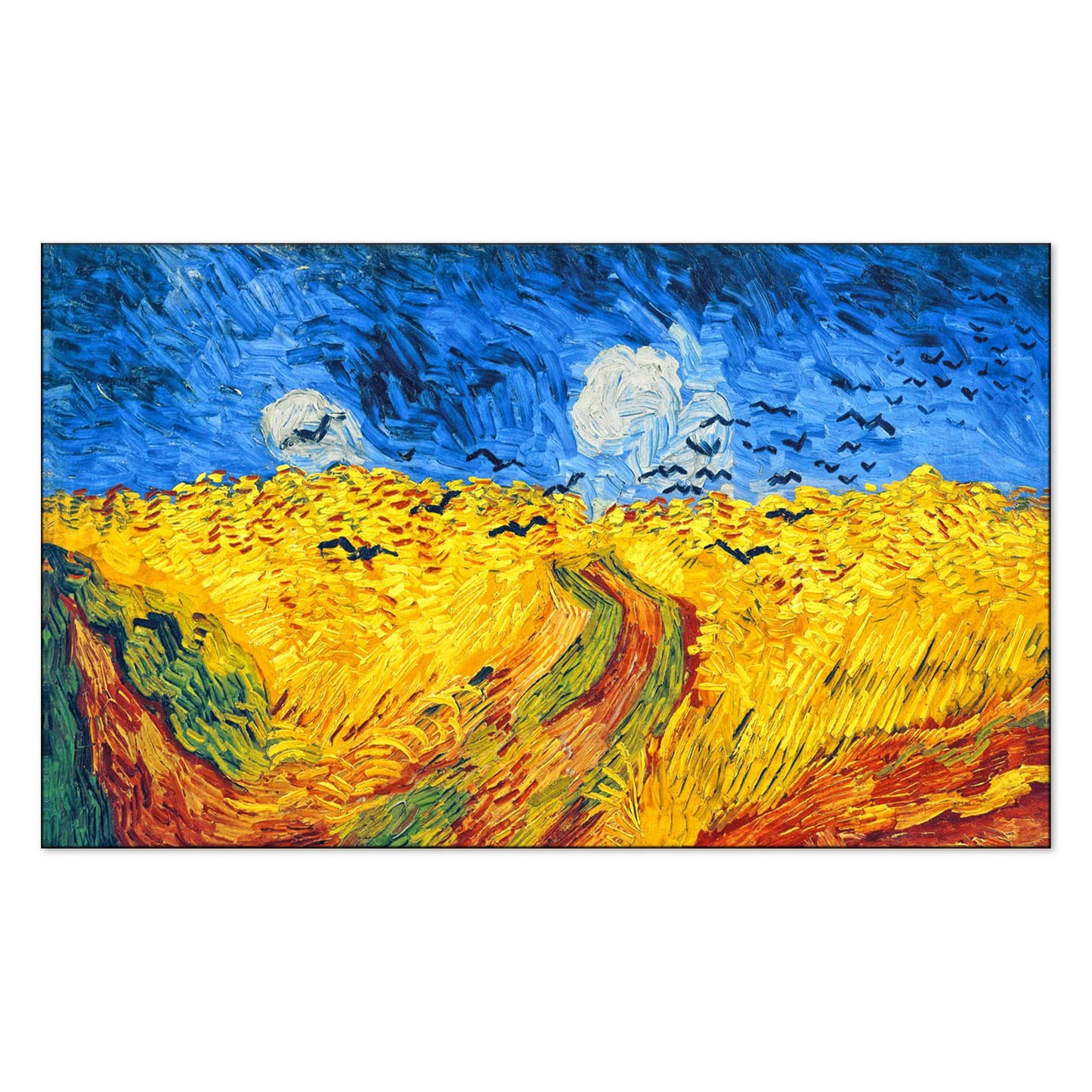 Quadro d’autore Van Gogh Campo di Grano su tela