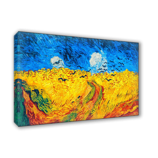 Quadro d’autore Van Gogh Campo di Grano su tela