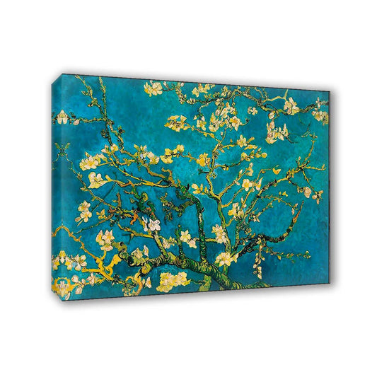 Quadro d’autore Van Gogh Mandorlo in Fiore su tela