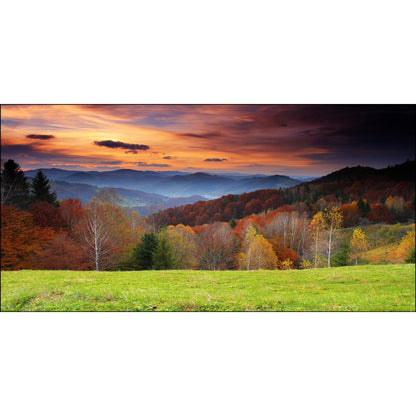 Quadro paesaggio Colori d'Autunno su tela
