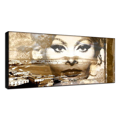 Quadro Sophia Loren su tela