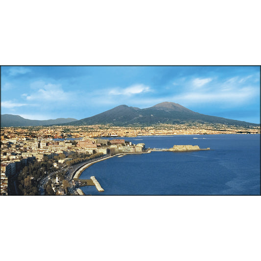 Quadro città Napoli di Giorno su tela