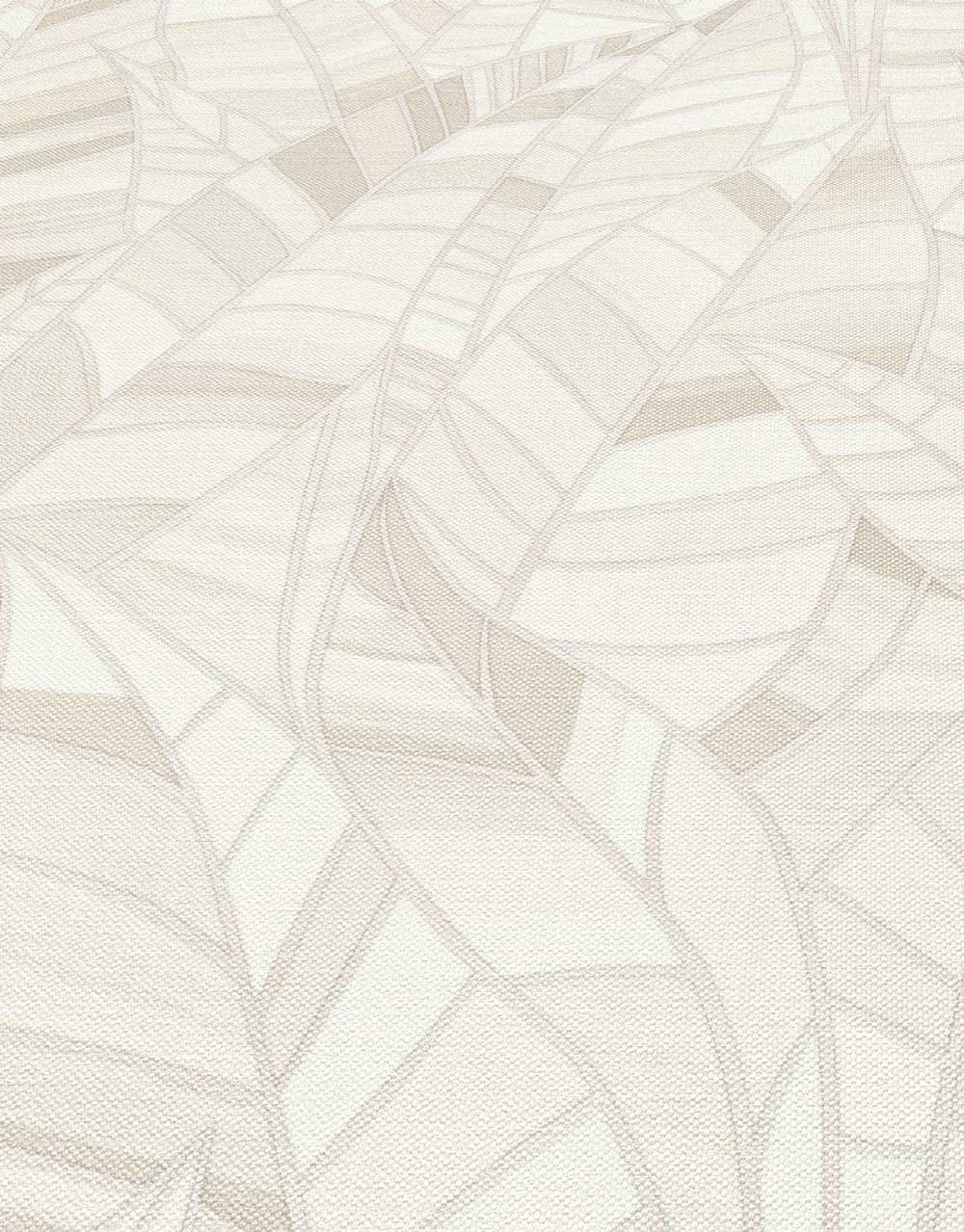 Carta da parati moderna Mosaic Leaves 3