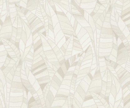 Carta da parati moderna Mosaic Leaves 3