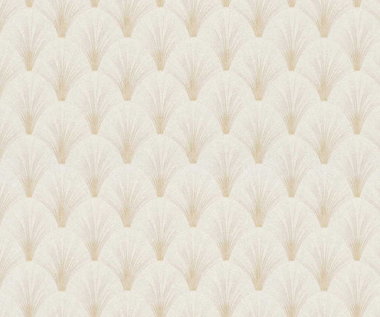 Carta da parati moderna Ventagli Art Deco 1