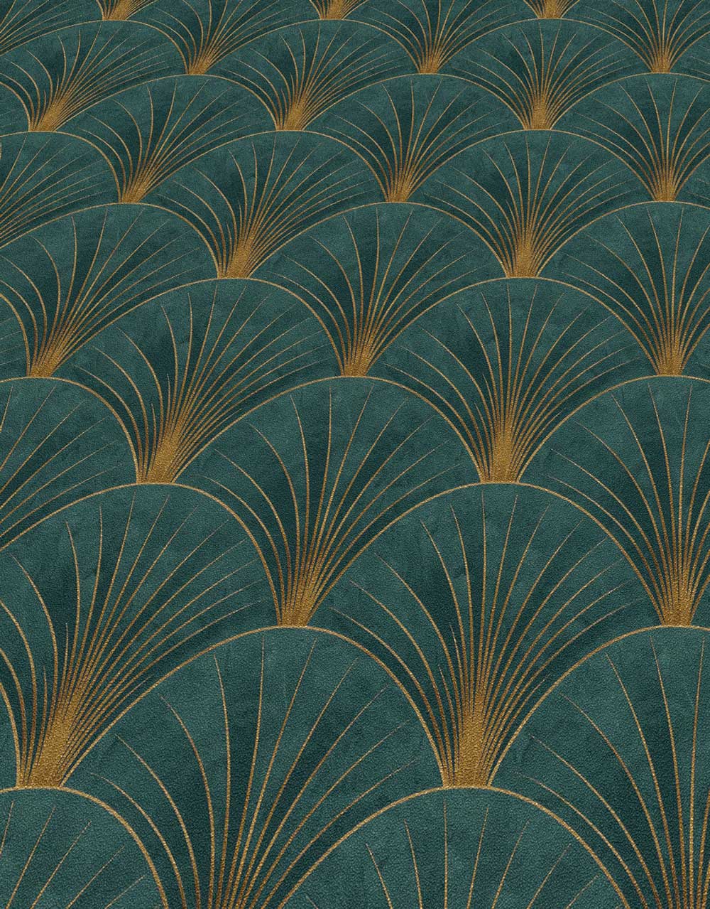 Carta da parati moderna Ventagli Art Deco 2