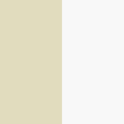 Carta da parati a righe grandi Beige e Bianco in TNT