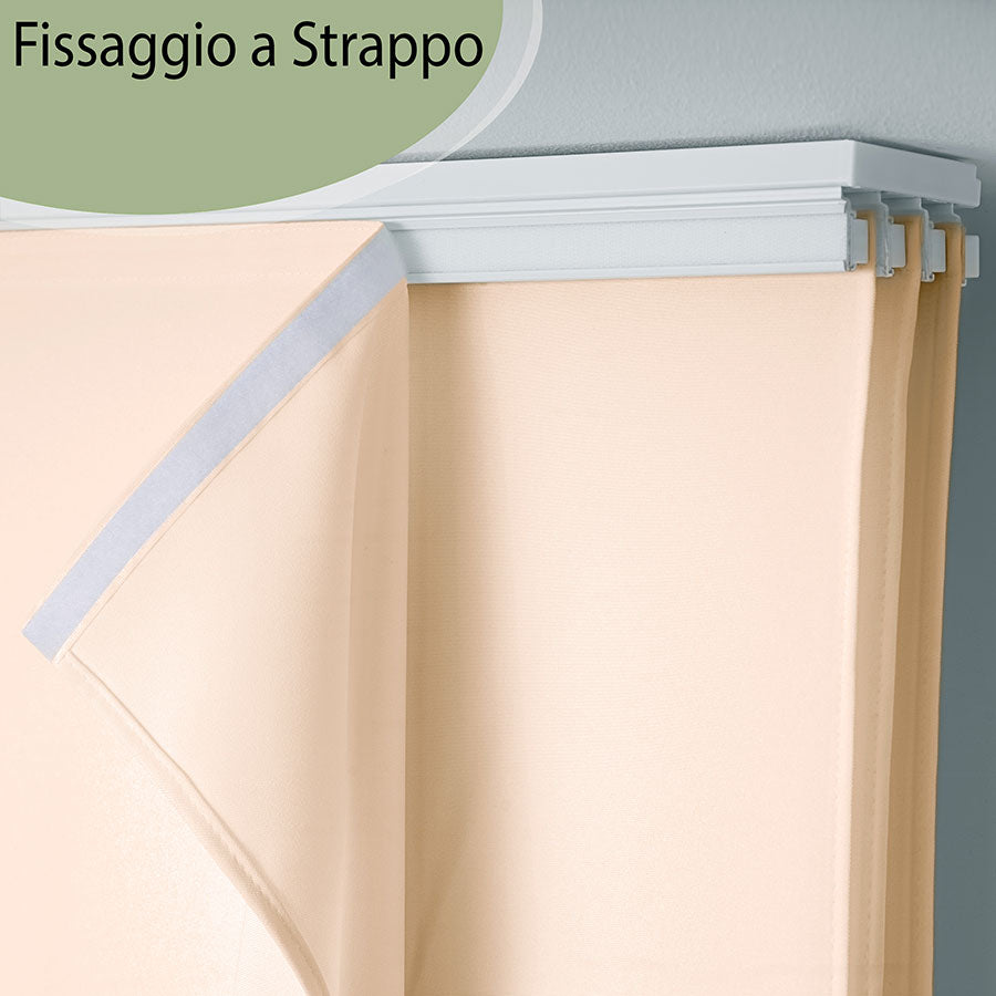 Tenda a pannello Beige semi-filtrante | pannello scorrevole