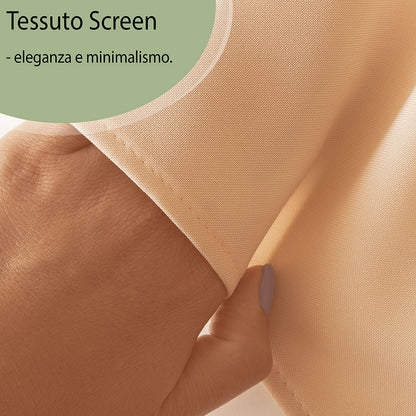 Tenda a pannello Beige semi-filtrante | pannello scorrevole