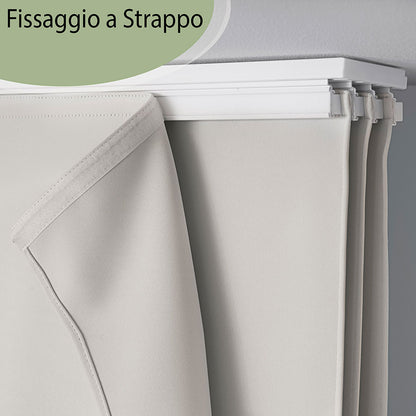 Tenda a pannello Bianco oscurante | pannello scorrevole