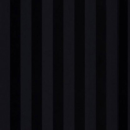 Carta da parati a righe Nero effetto seta
