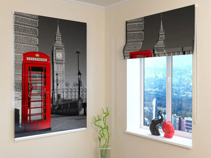 Tenda a pacchetto Cabina Londra decorativa