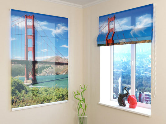 Tenda a pacchetto Golden Bridge decorativa