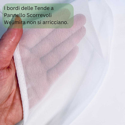 Tenda a pannello Bianco extra-filtrante | pannello scorrevole