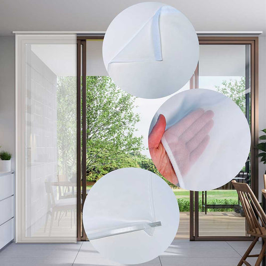Tenda a pannello Bianco extra-filtrante | pannello scorrevole