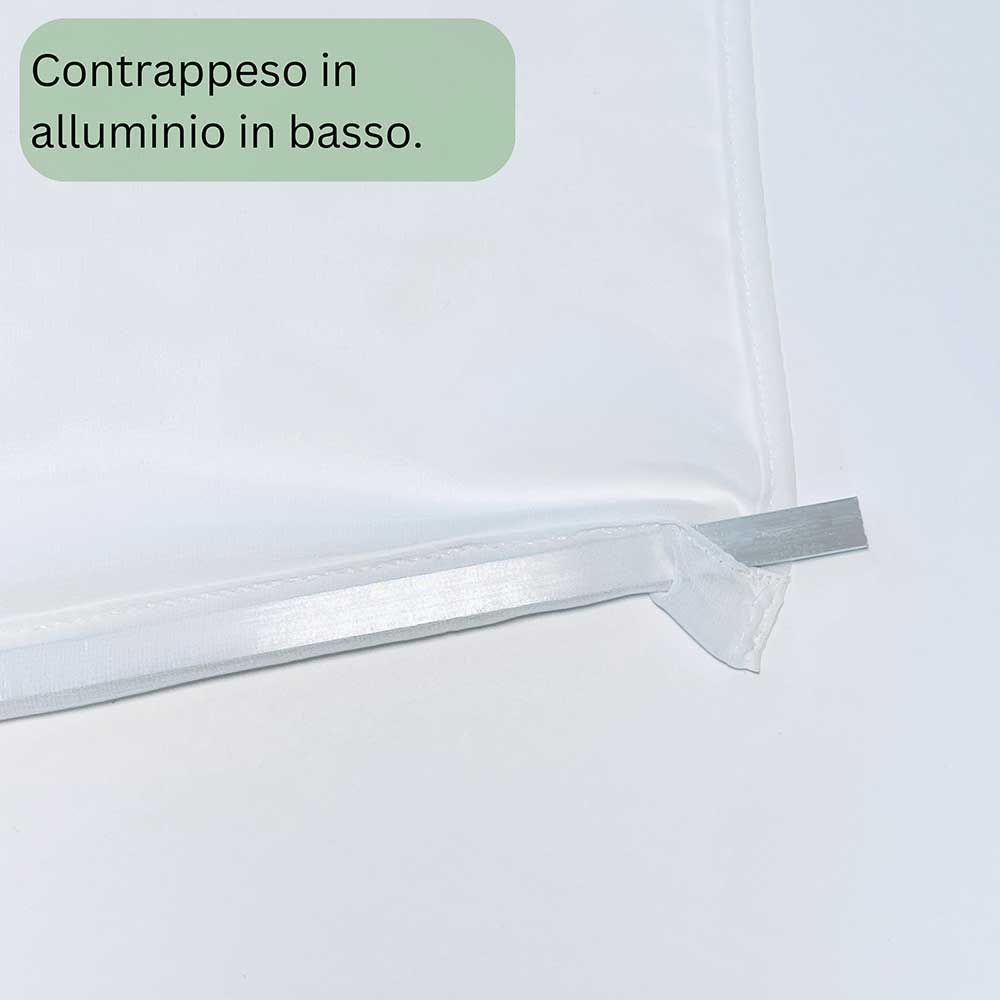 Tenda a pannello Bianco extra-filtrante | pannello scorrevole