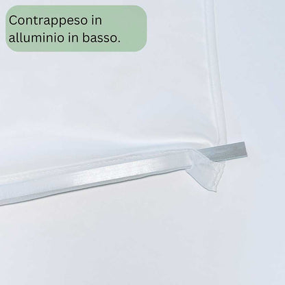 Tenda a pannello Bianco extra-filtrante | pannello scorrevole