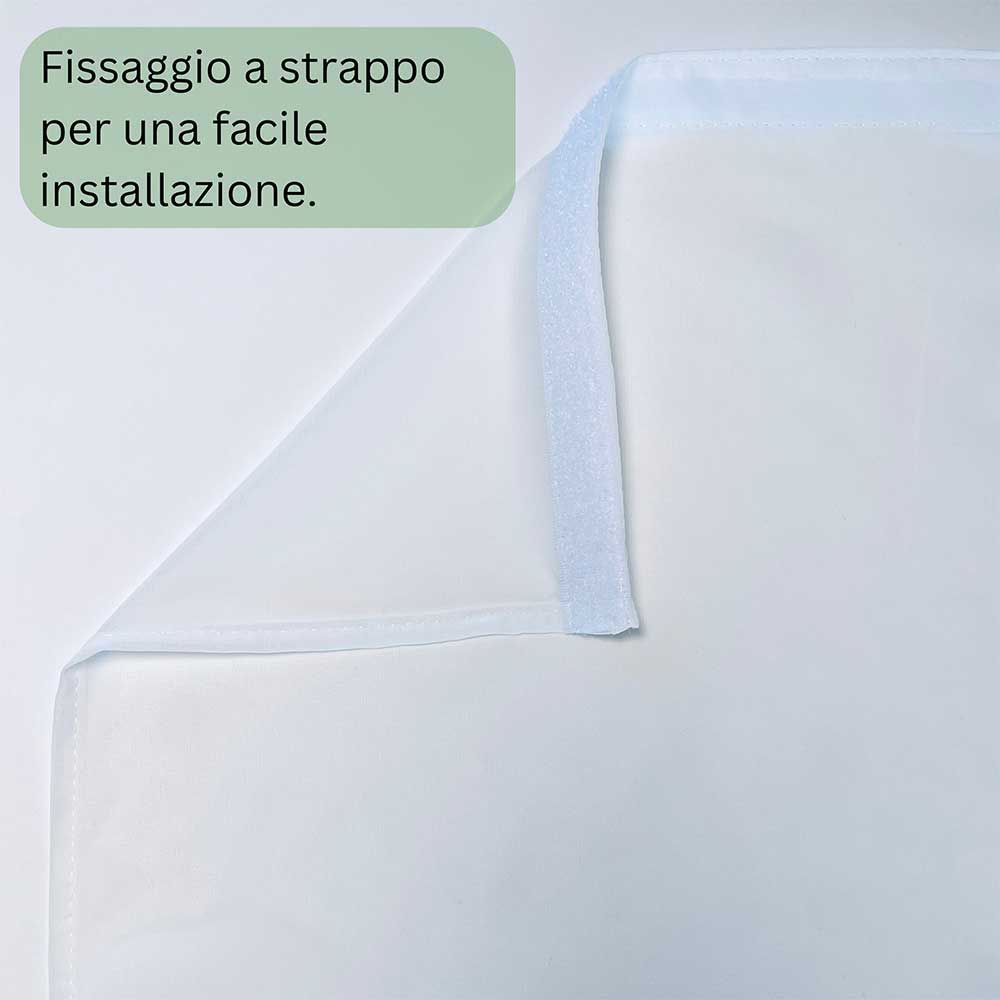 Tenda a pannello Bianco extra-filtrante | pannello scorrevole