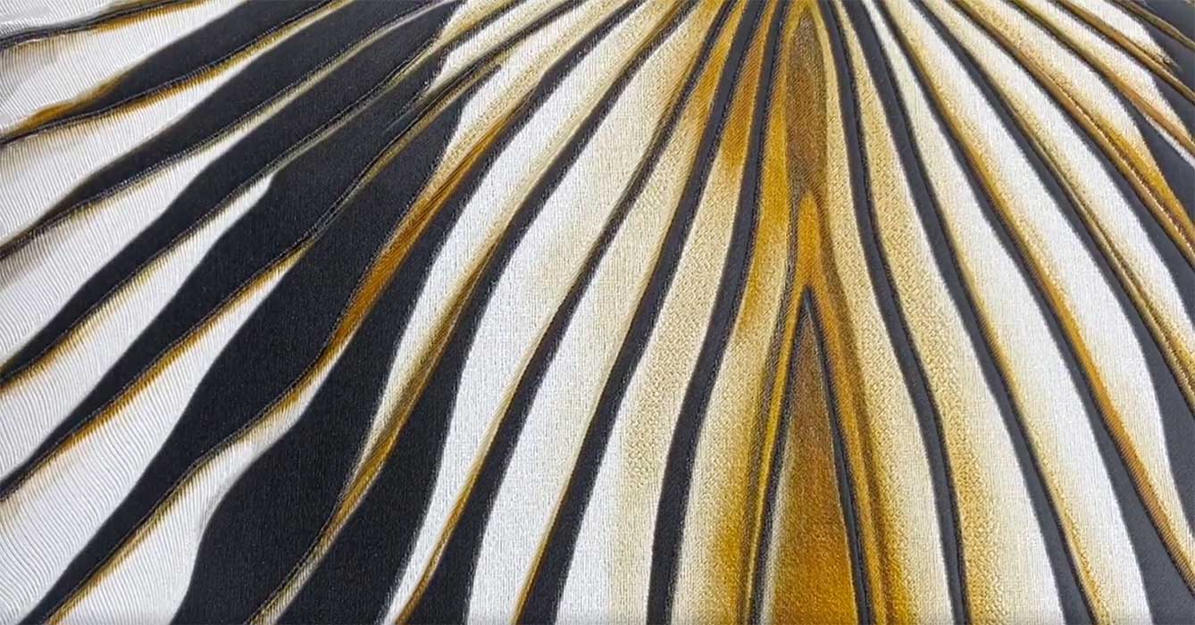 Carta da parati Roberto Cavalli Foglie Luxury 1