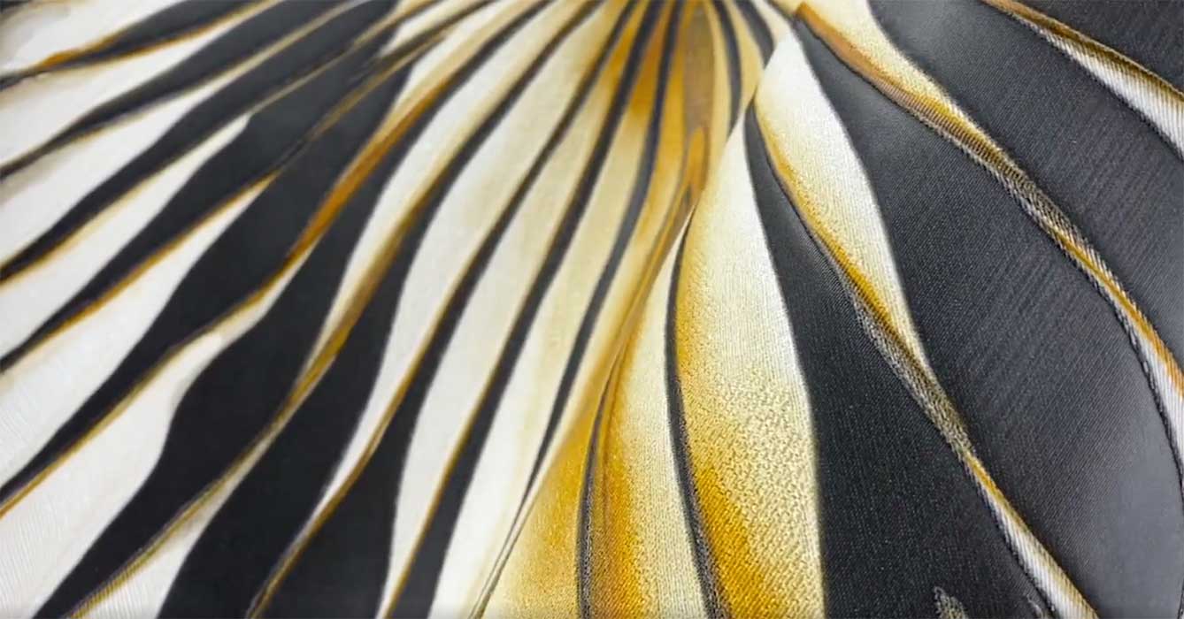 Carta da parati Roberto Cavalli Foglie Luxury 1