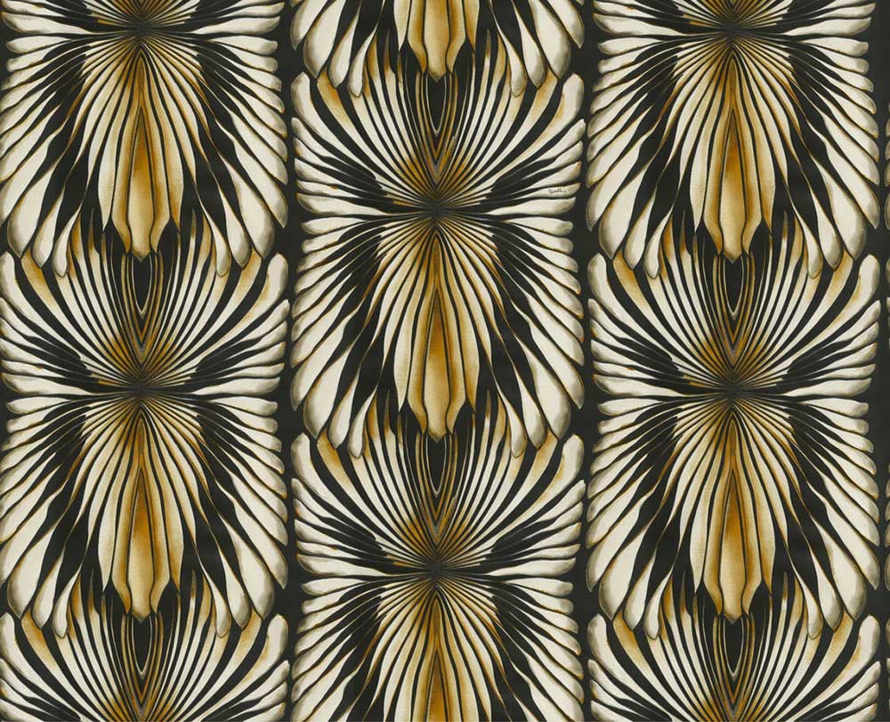Carta da parati Roberto Cavalli Foglie Luxury 1