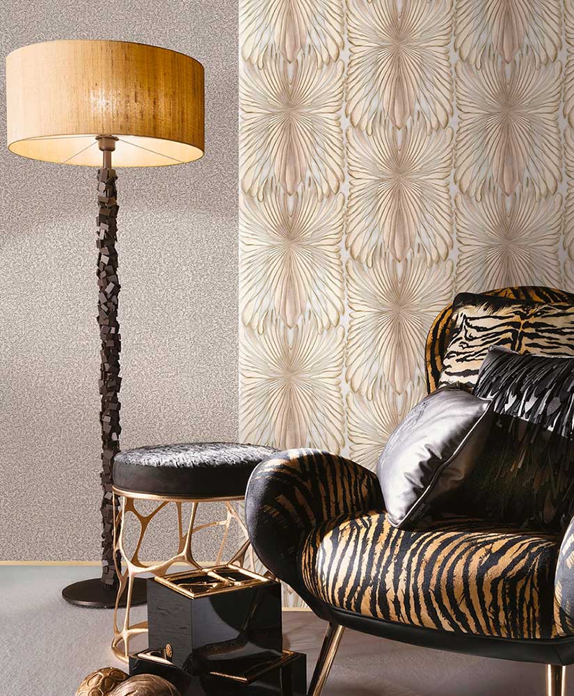 Carta da parati Roberto Cavalli Foglie Luxury 6