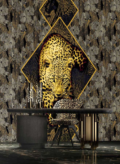Pannello Leopard Gold | Roberto Cavalli 8