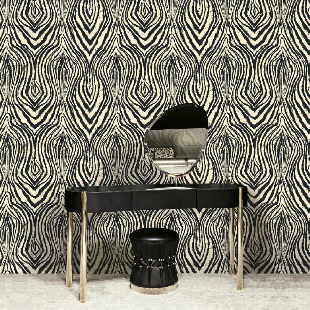 Pannello Africa Zebra Natural | Roberto Cavalli 9