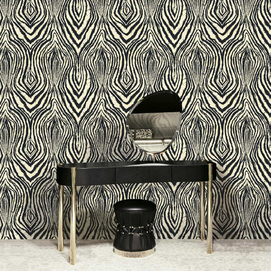 Pannello Africa Zebra Natural | Roberto Cavalli 9