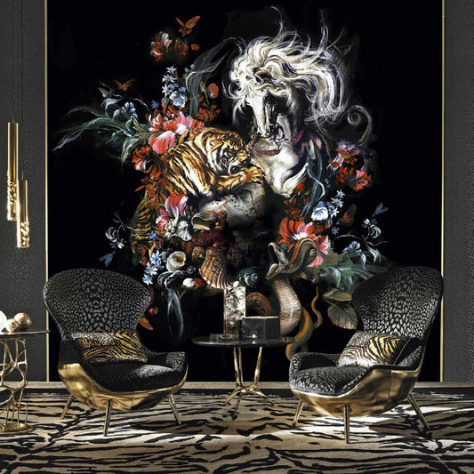 Pannello Tiger and Horse | Roberto Cavalli 9