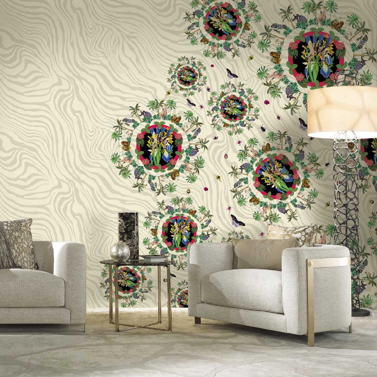 Pannello Jungle Bubbles | Roberto Cavalli 9