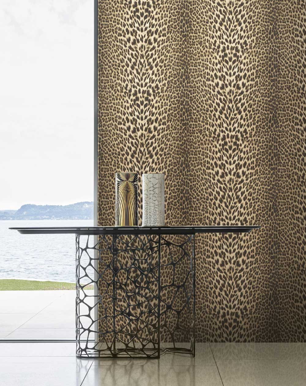 Carta da parati Roberto Cavalli Leopard Luxury 04
