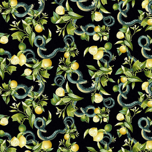 Pannello Lemon Black | Roberto Cavalli 9