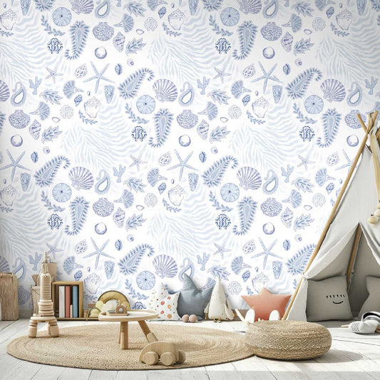 Pannello Conchiglie Blu | Roberto Cavalli 9