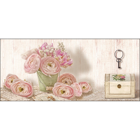 Quadro shabby chic Roses and Secrets su tela
