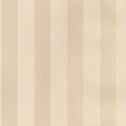 Carta da parati a righe Beige e Crema seta