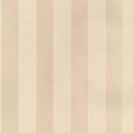 Carta da parati a righe Beige e Crema seta