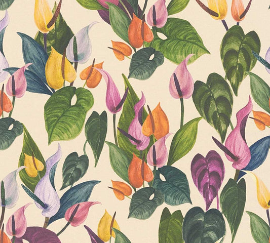 Carta da parati Floreale Anthurium 1