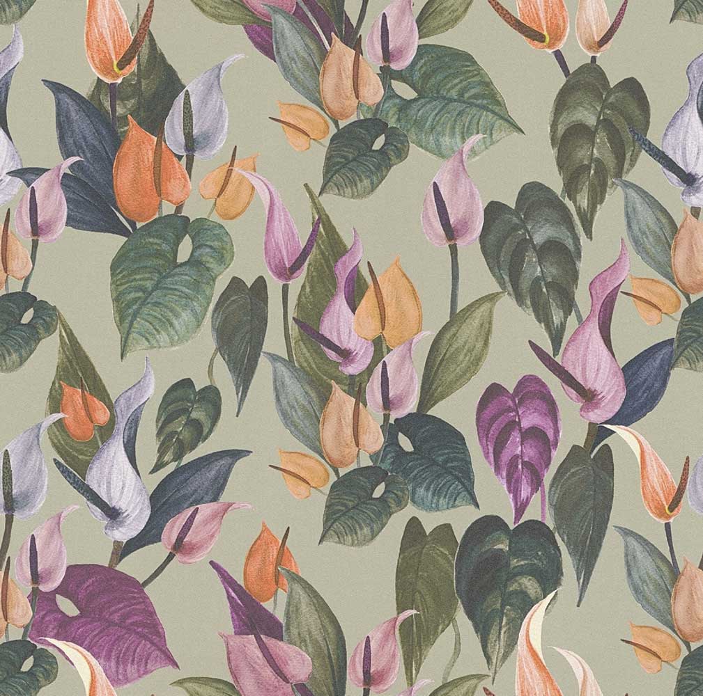 Carta da parati Floreale Anthurium 2