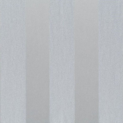 Carta da parati a righe Grigio seta