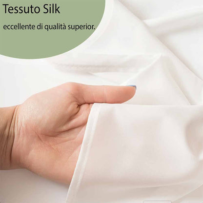 Tenda a pannello Bianco filtrante effetto seta | pannello scorrevole
