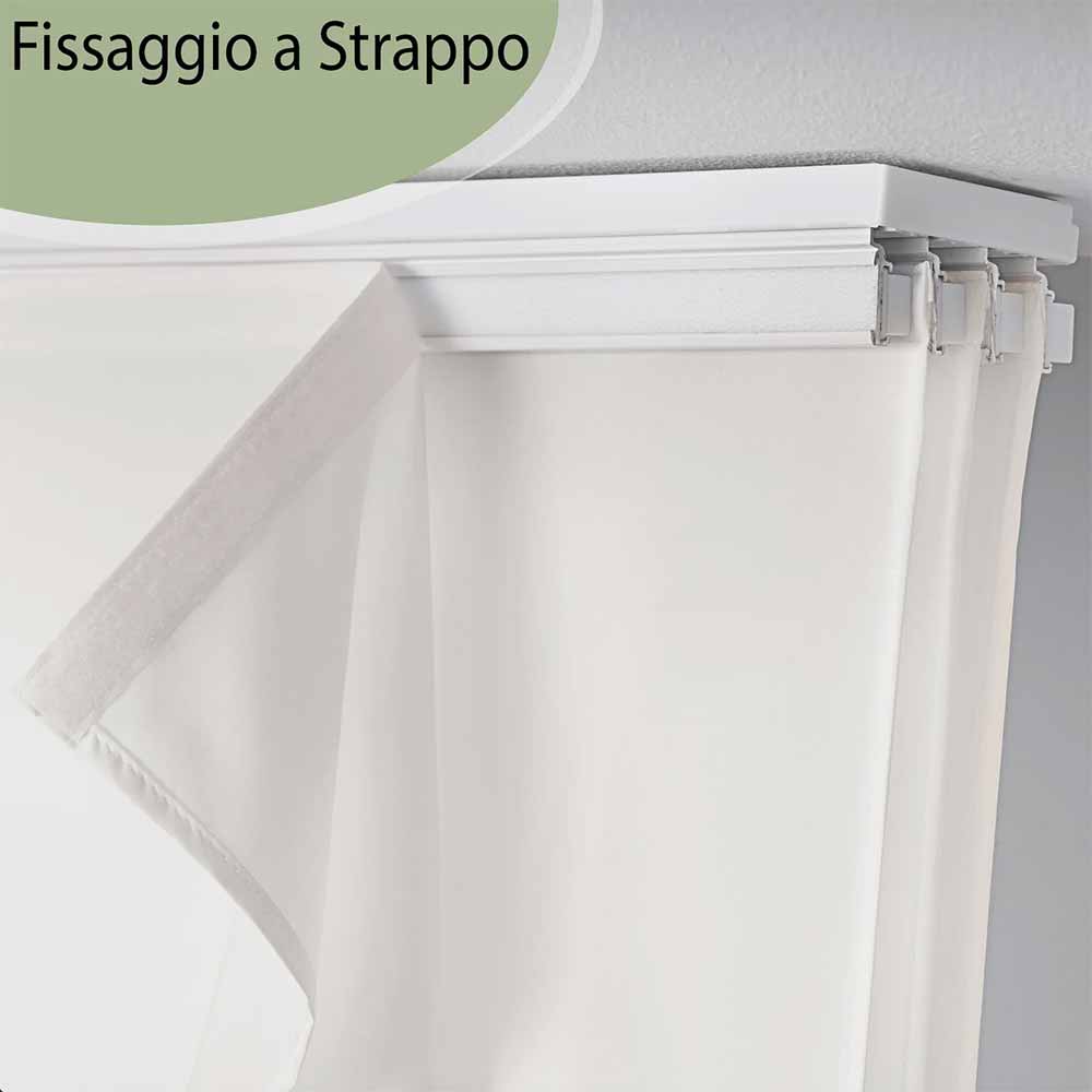 Tenda a pannello Bianco filtrante effetto seta | pannello scorrevole