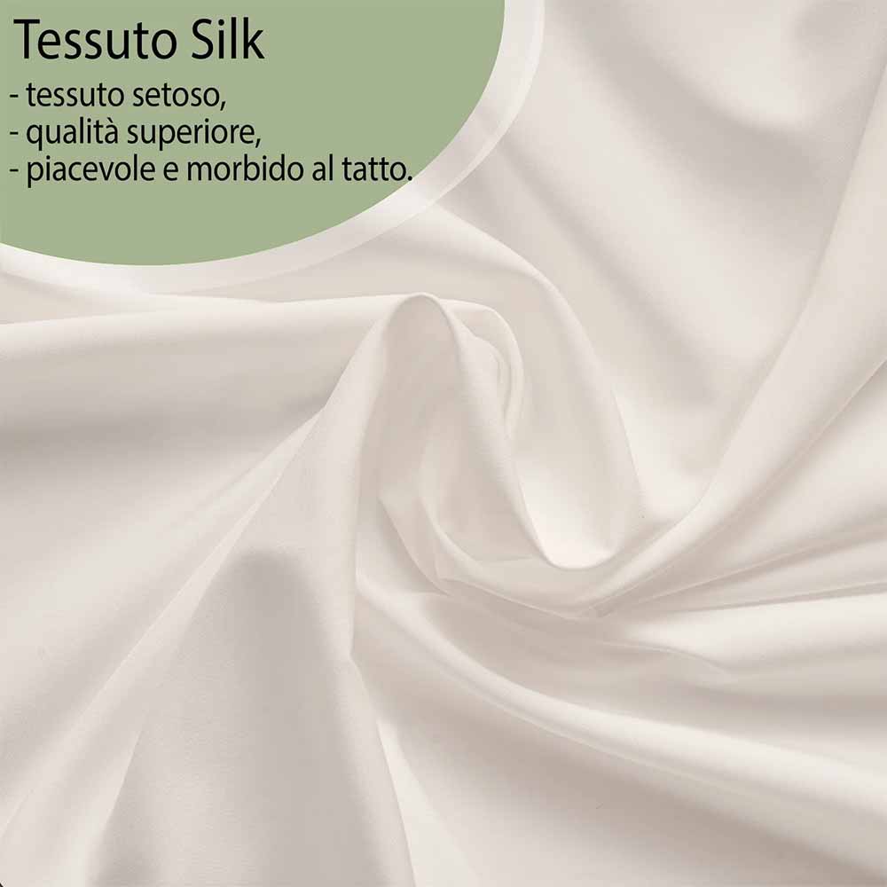 Tenda a pannello Bianco filtrante effetto seta | pannello scorrevole