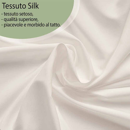 Tenda a pannello Bianco filtrante effetto seta | pannello scorrevole